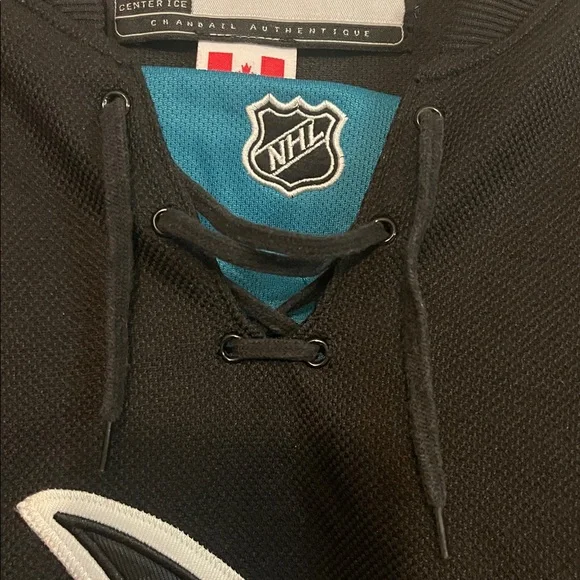 Reebok San Jose Sharks Evgeni Nabokov 20 hockey NHL Jersey - Picture 5 of 9